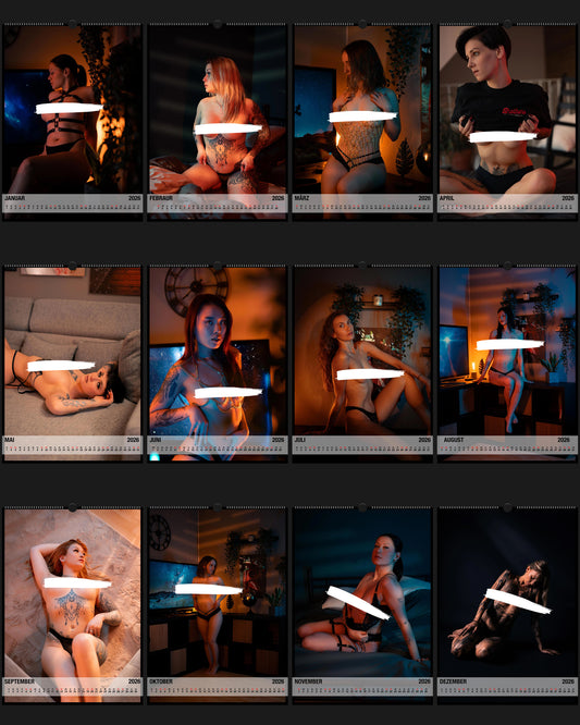 Intimate Spaces Wandkalender 2026